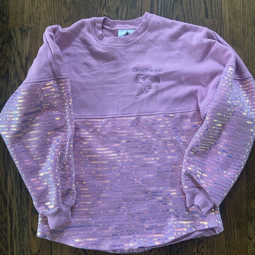 Disney Pink Sequin 50th Jersey